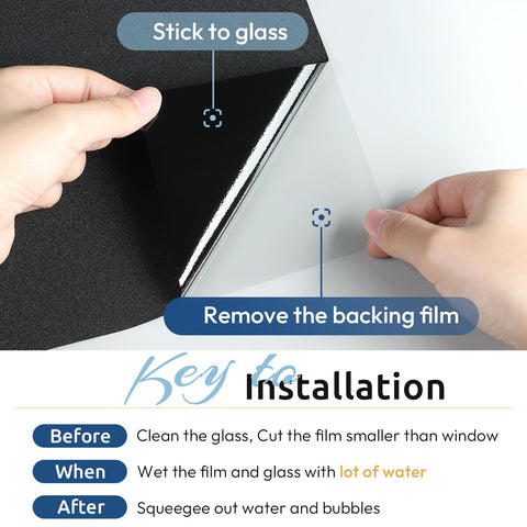 Rabbitgoo sun heat blocking film reduces glare and warmth