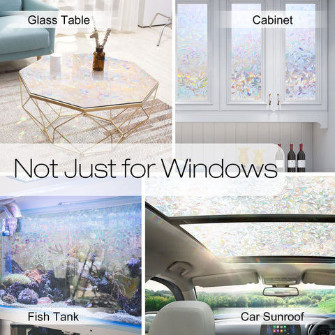 Rabbitgoo UV-reducing film reduces glare and shields interiors from sun.