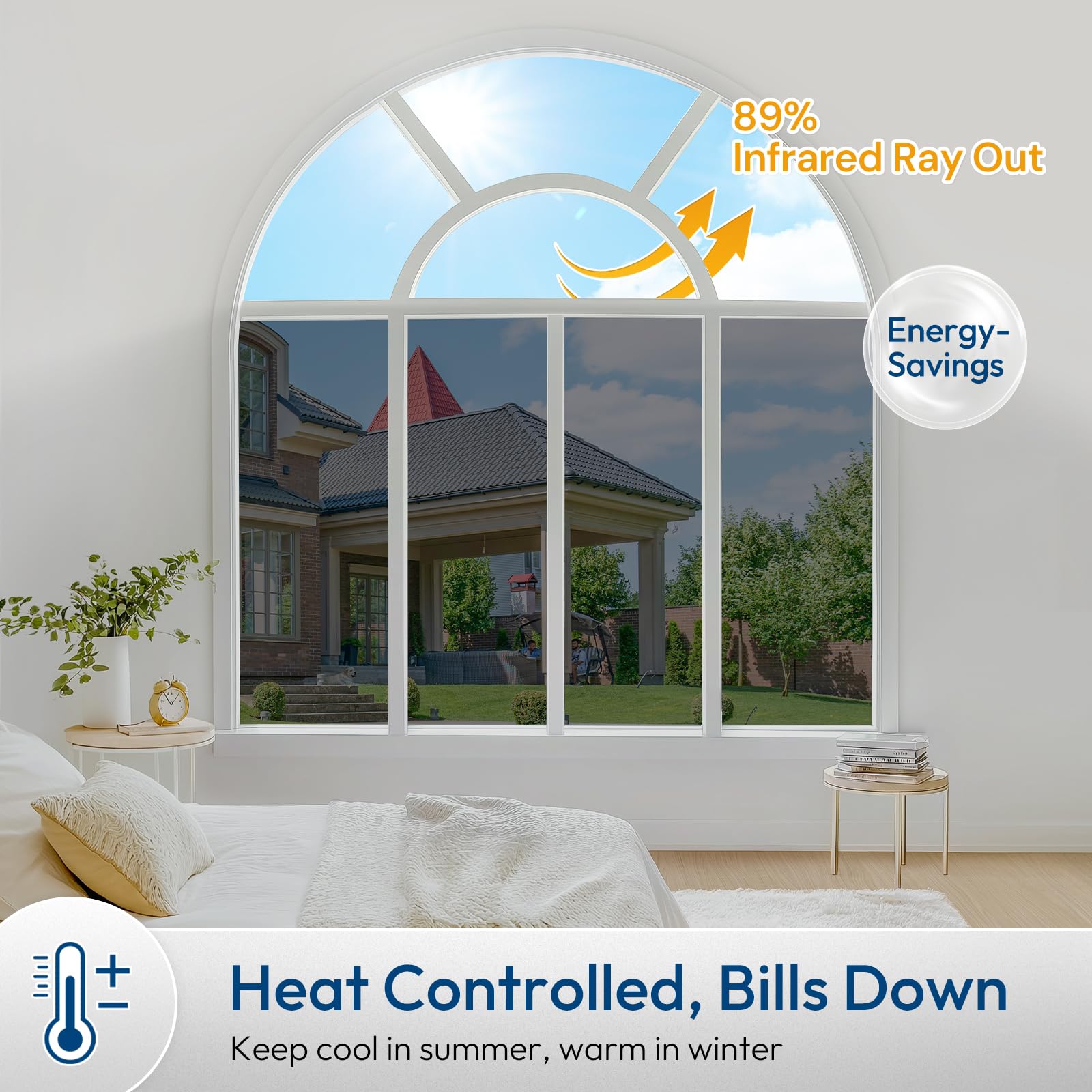 Rabbitgoo UV shield blocks 99% of harmful rays, protecting furnishings.