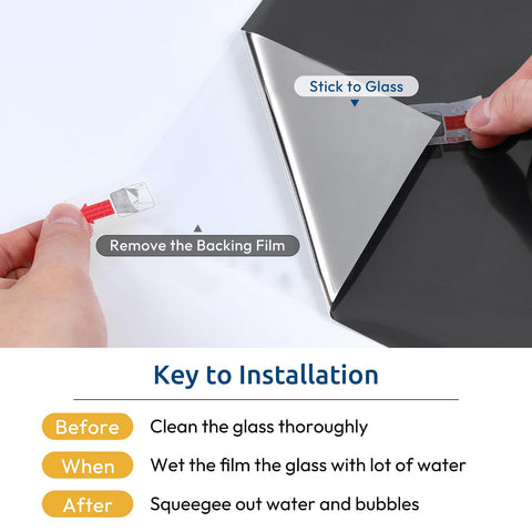 Rabbitgoo wide application film for various glass surfaces