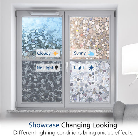 Rabbitgoo window film measures 23.6 by 78.7 inches for broad coverage.