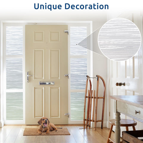 Rabbitgoo static cling film with no glue, easy removal and reuse