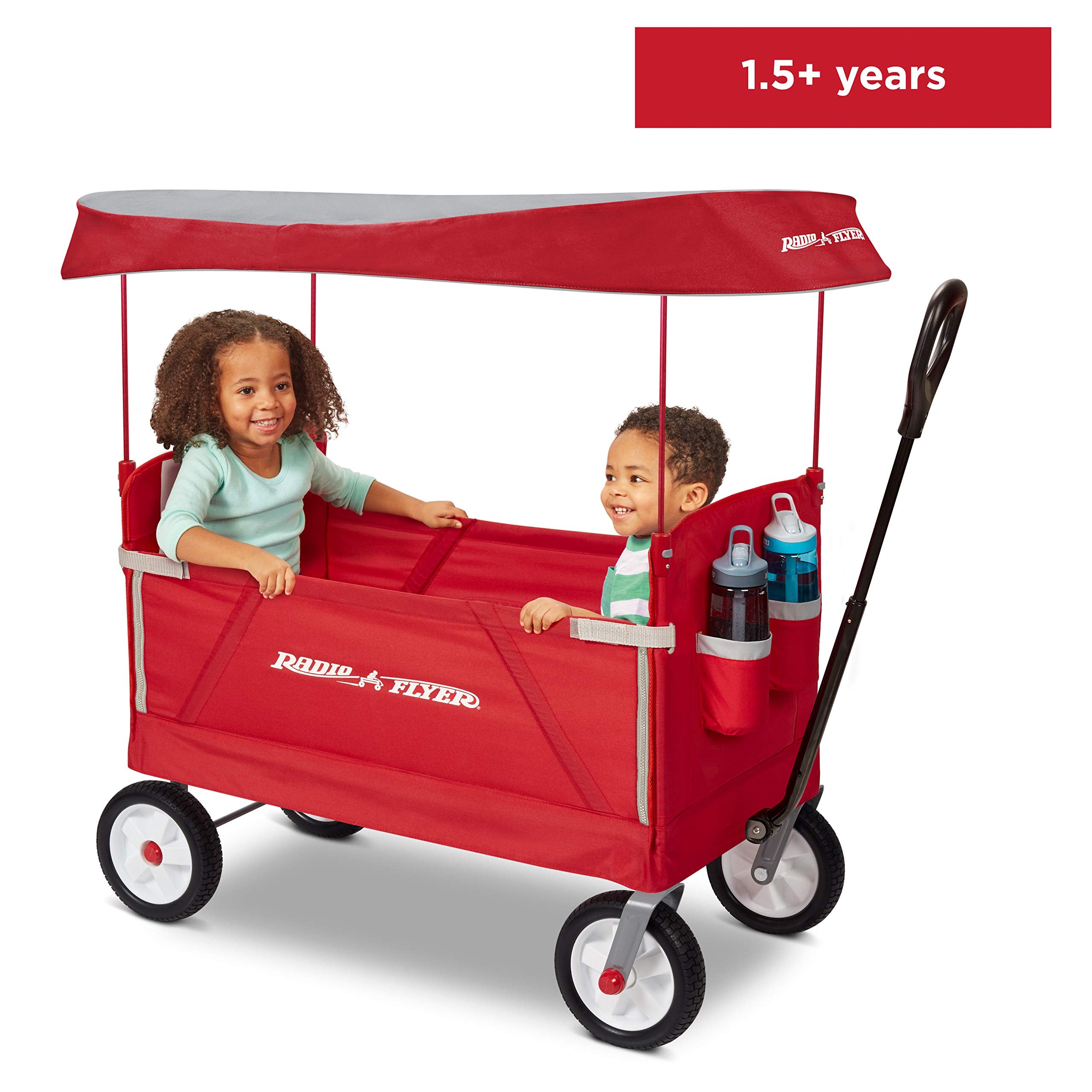 Radio Flyer off-road tires absorb uneven ground for smoother rides
