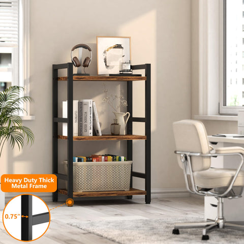RAGIFEN book shelf sturdy construction and easy-clean surface