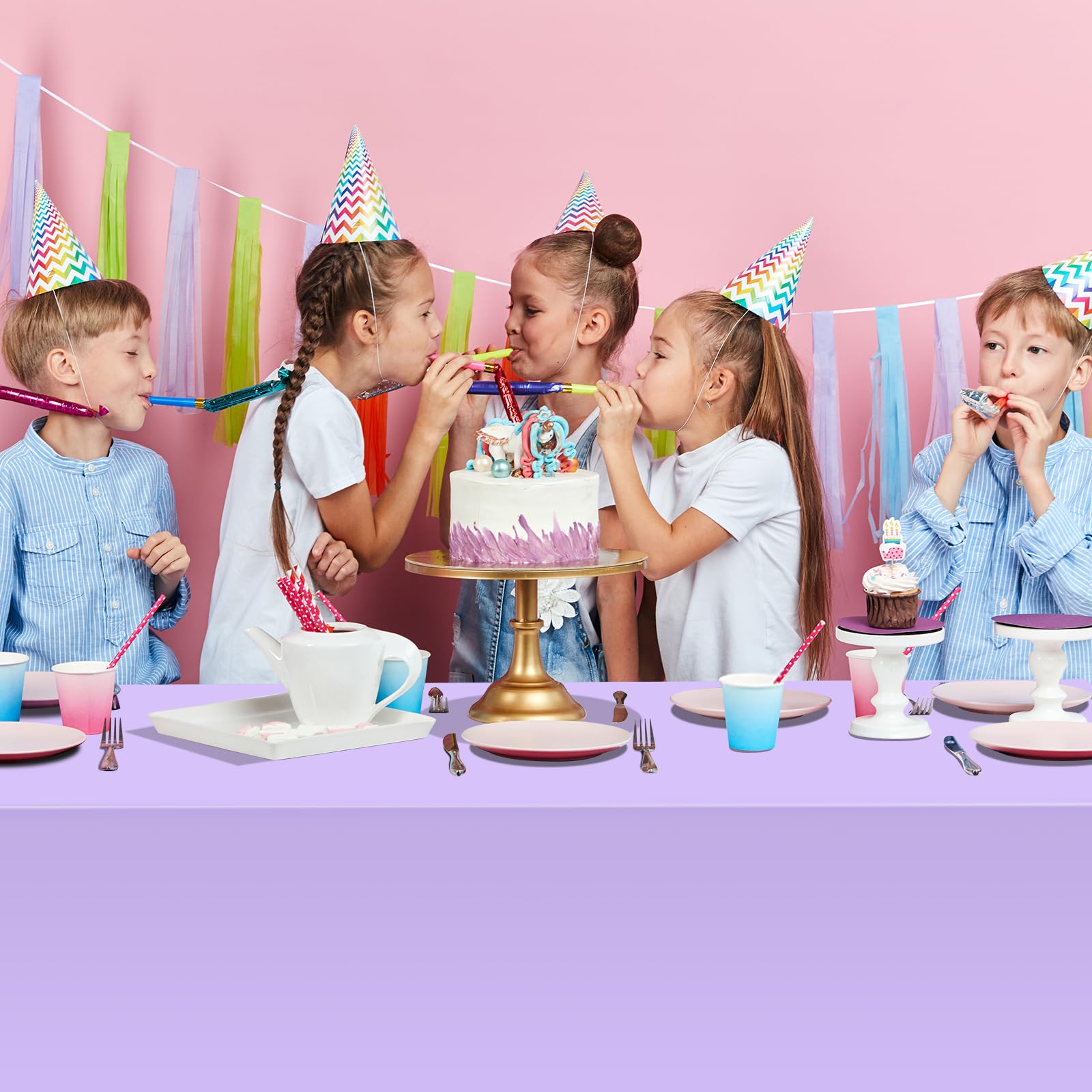 Ragnhild easy cleanup disposable tablecloths save time after events.