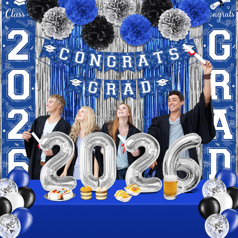 Ragnhild graduation set assembly kit simplifies decorating with ready-to-hang pieces.