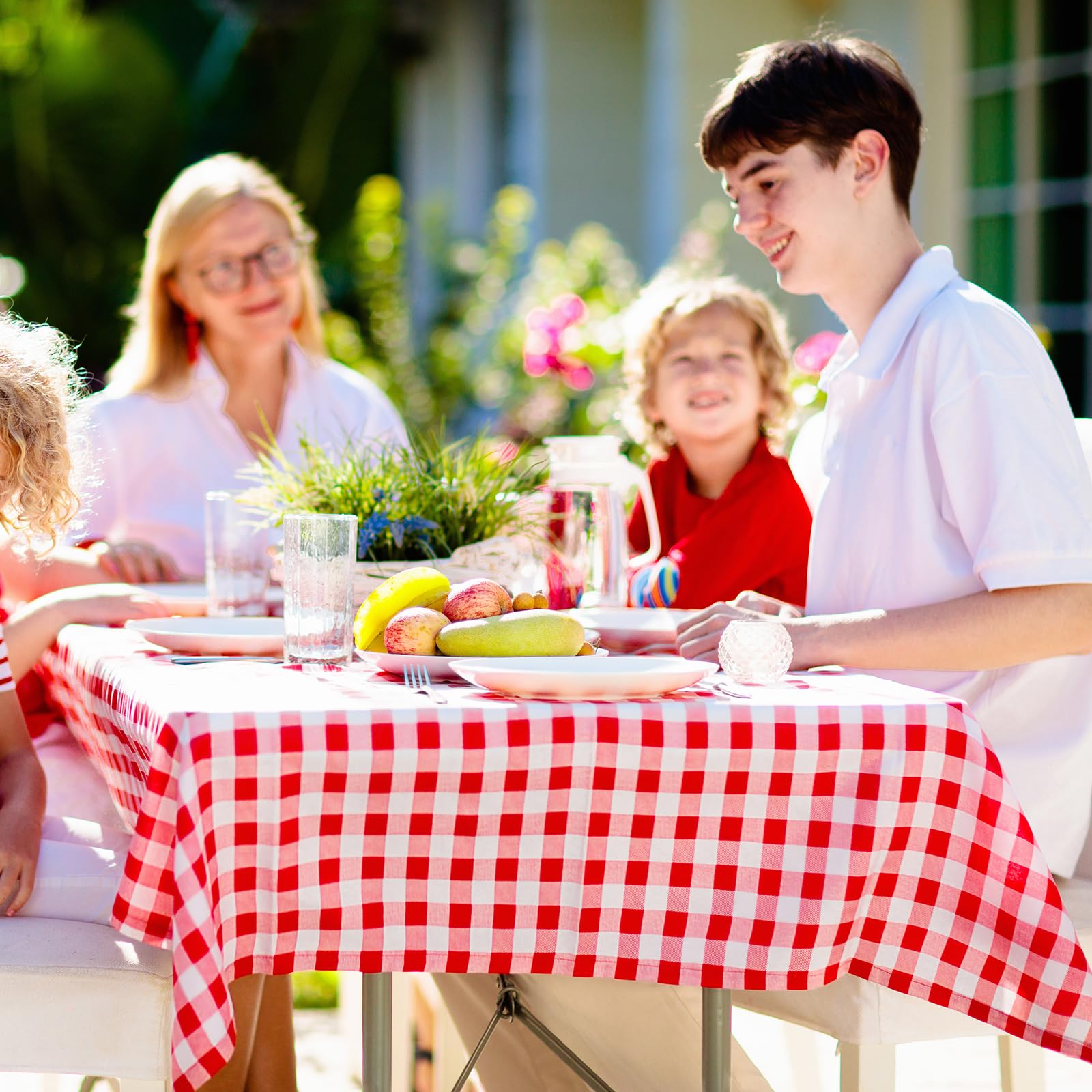 Ragnhild 54x108 tablecloth ideal for large rectangular tables