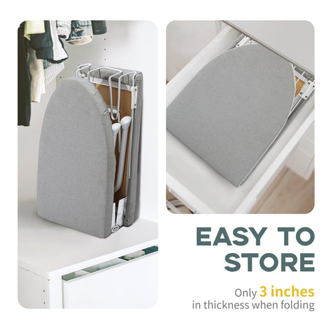 RAINHOL dampened folding hinge keeps the board secured when folded