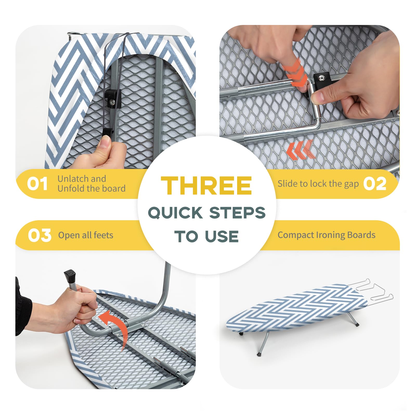 RAINHOL folded profile demonstrates compact storage in tight spaces.