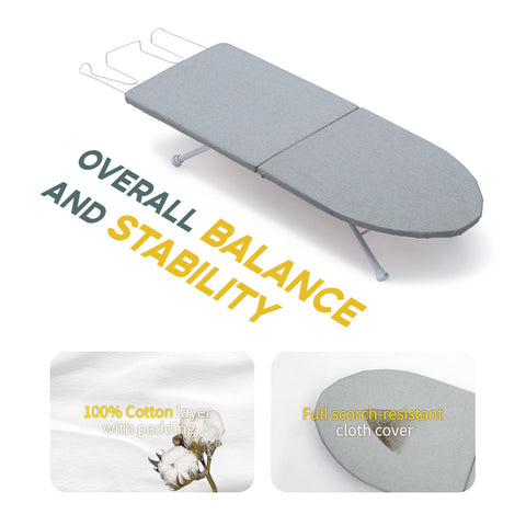 RAINHOL heat-resistant cover with cotton pads for durable ironing