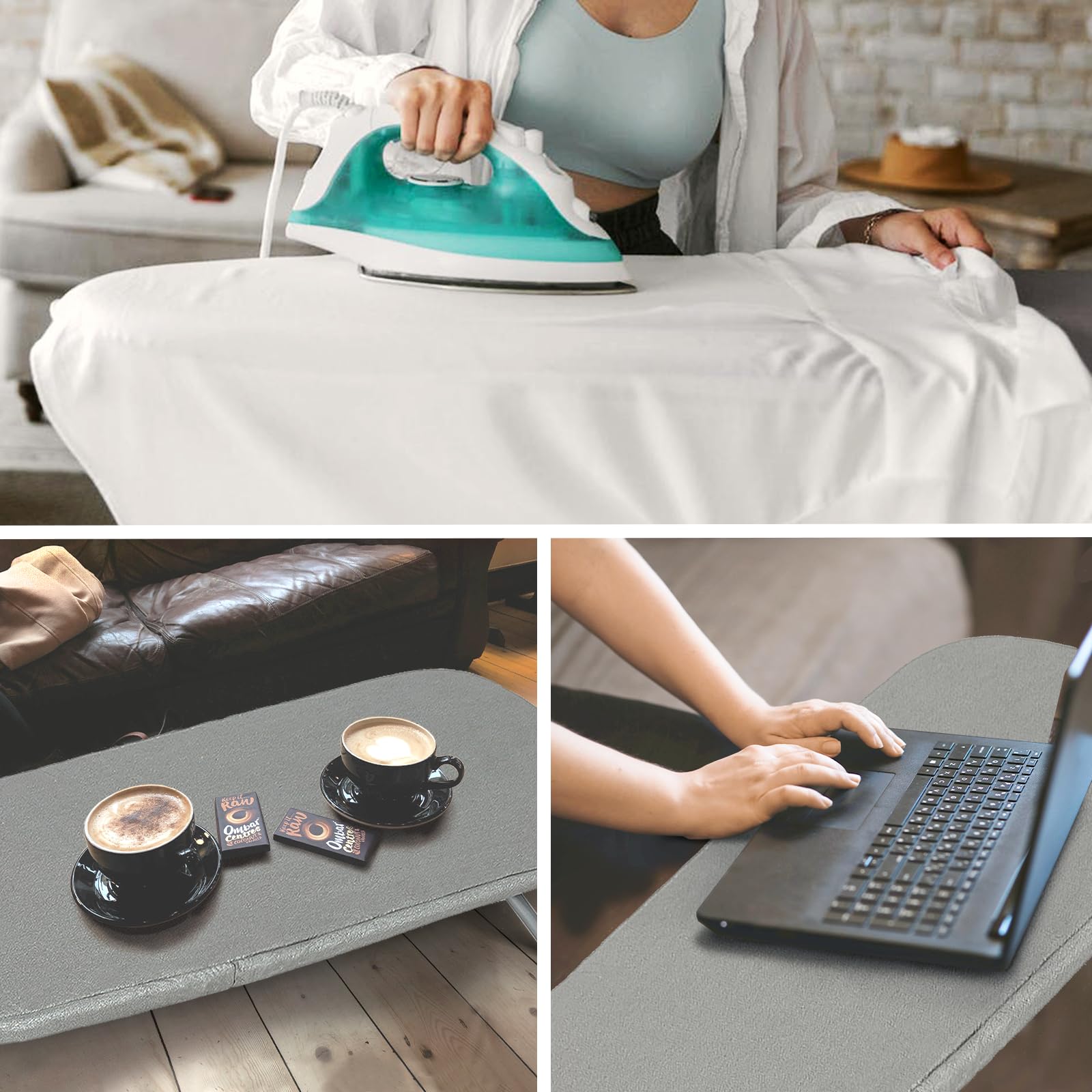RAINHOL non-slip silicone caps stabilize the board on a slick surface