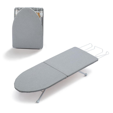 RAINHOL small tabletop ironing board opened for compact garment care