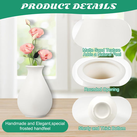 Rainmae white vase packaging with foam inserts for safe delivery.