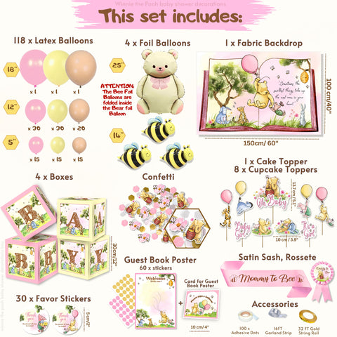 RainMeadow baby boxes with letters offer keepsake party elements.