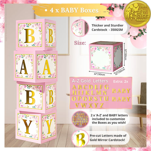 RainMeadow Baby in Bloom cake topper adds a sweet finishing touch