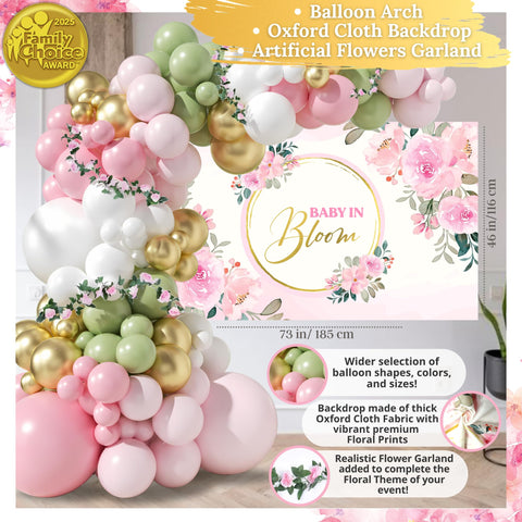 RainMeadow Baby in Bloom confetti brings playful sparkle to photos and displays
