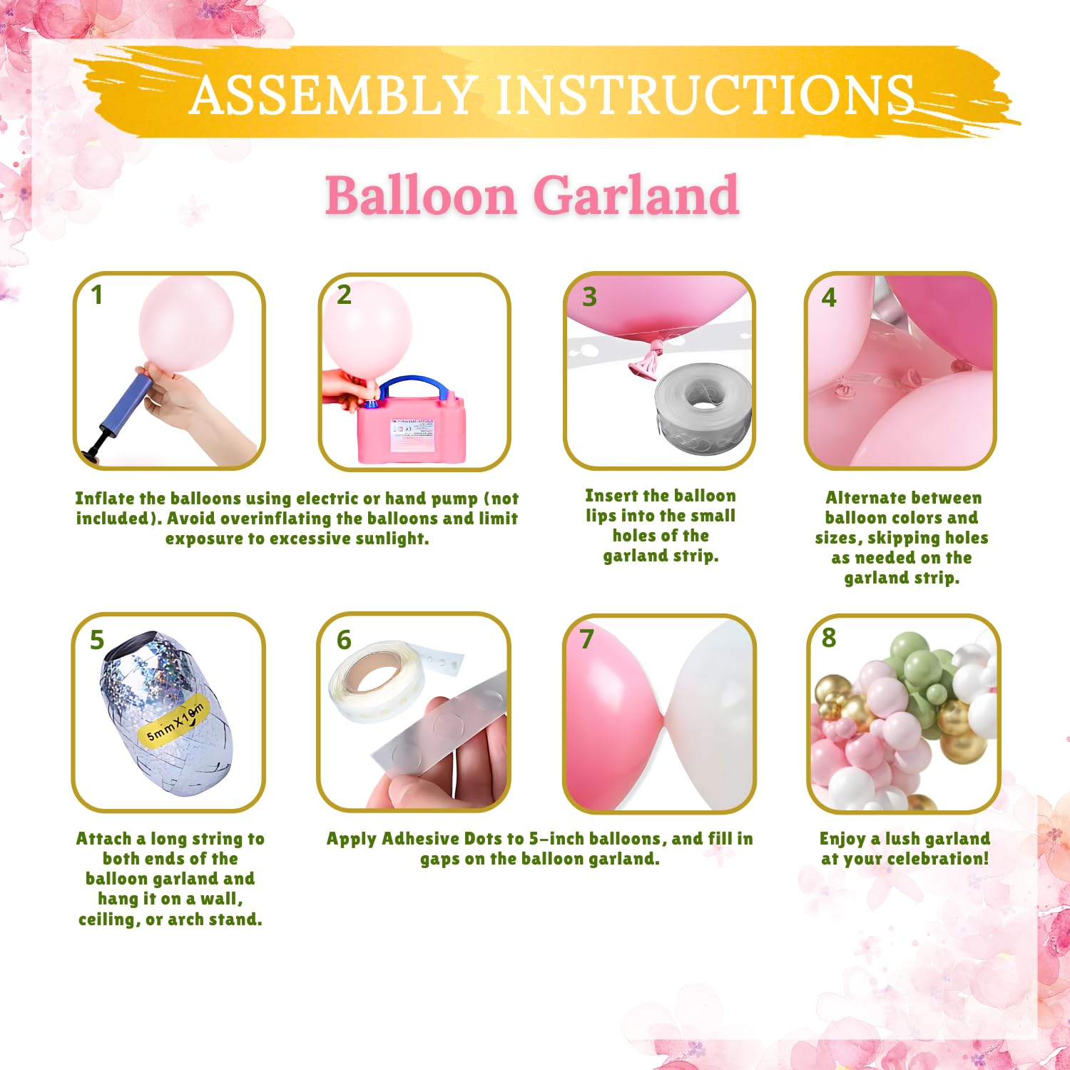 RainMeadow Baby in Bloom pink floral details create a feminine, soft aesthetic