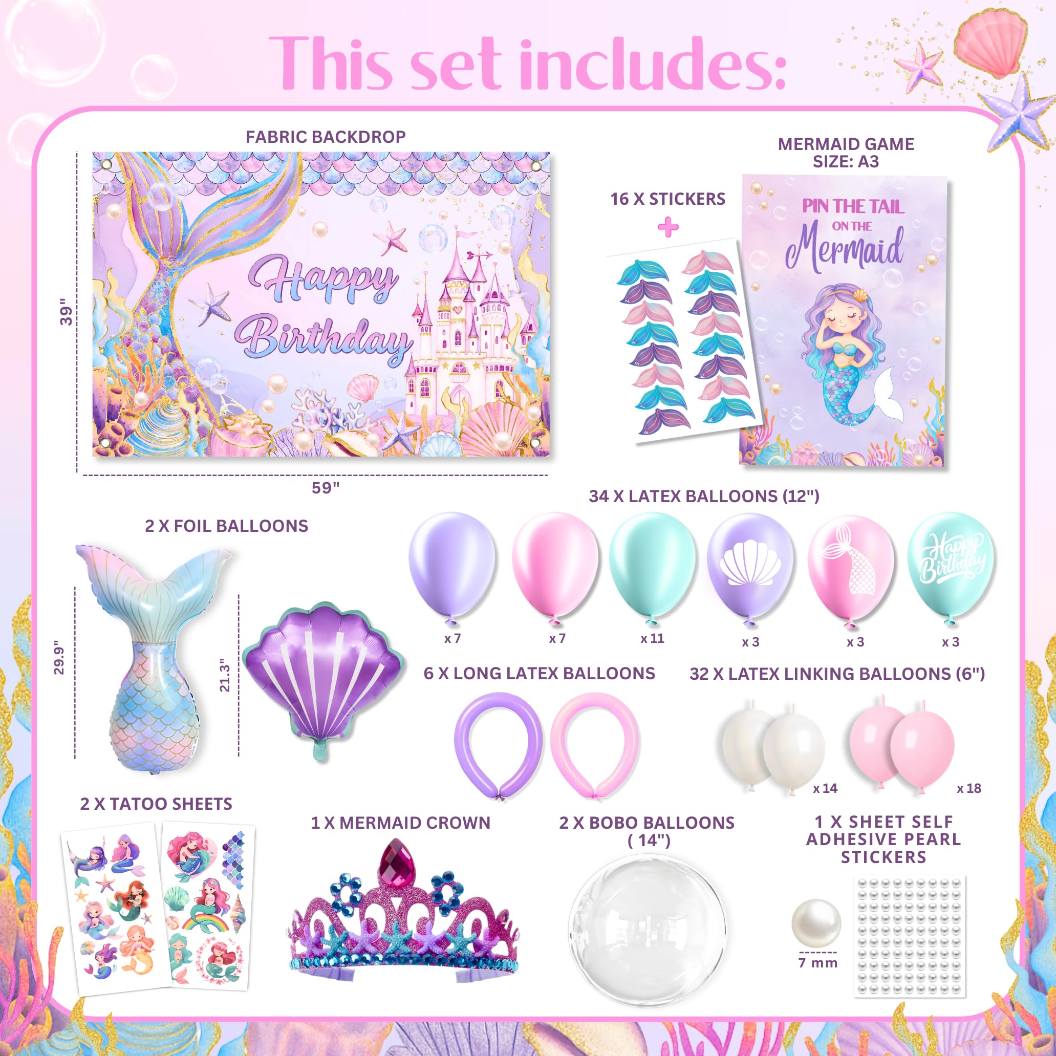 RainMeadow Mermaid crown adds a charming wearable touch