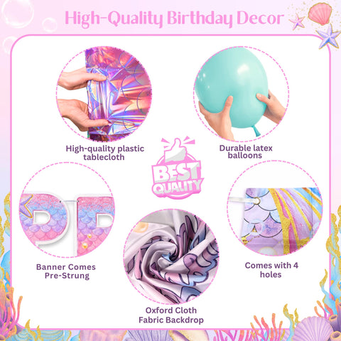 RainMeadow foil tail balloons shimmer as dramatic centerpieces