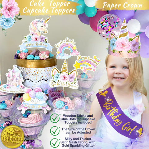 RainMeadow sash unicorn-theme accessory adds a special touch