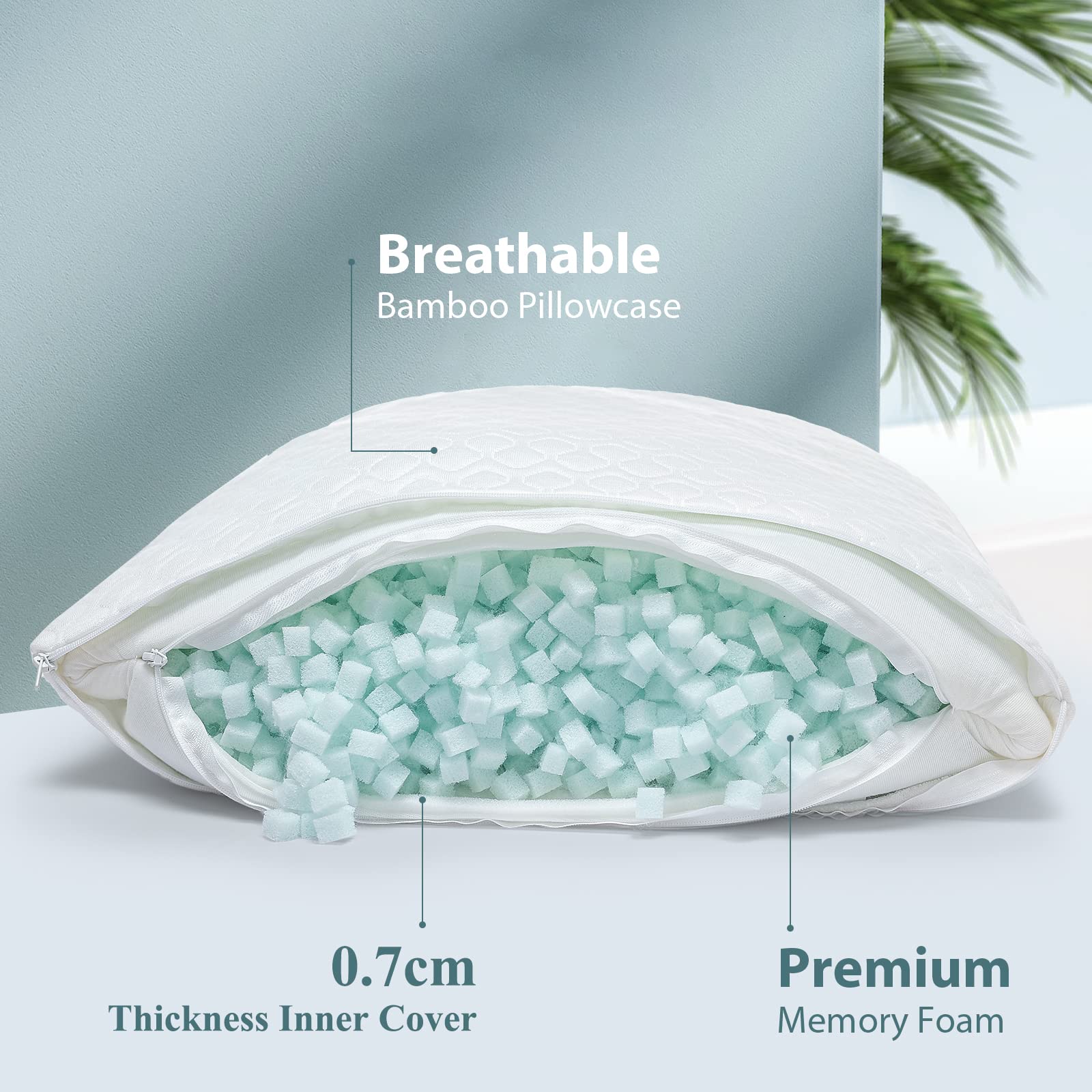 Rainmr 07cm inner-case thick features enhanced core support for comfort.