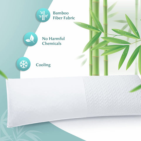 Rainmr full-body support pillow ideal for various sleep positions