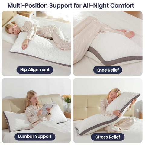 Rainmr full-body support use case for couples or solo sleepers.