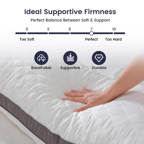 Rainmr memory foam filling close-up highlights resilient, contouring feel without quick sag.