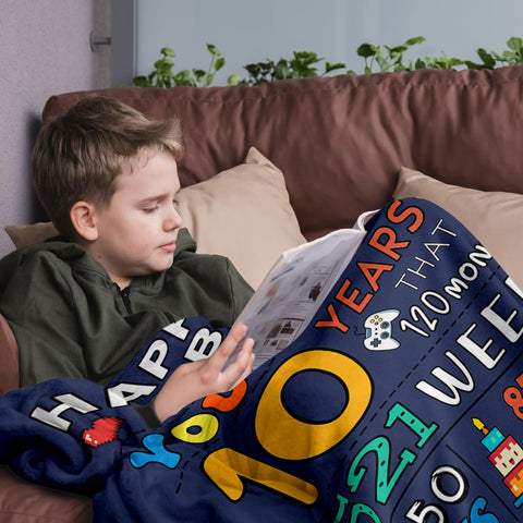 Rakoviol bedroom decor blanket draped for a cozy touch in a kid's room.