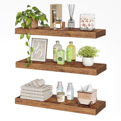 RALGEND floating shelves up to 22 lbs per shelf shown