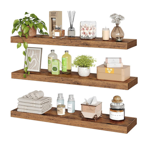 RALGEND versatile wall shelves for bathrooms, bedrooms, and living areas.