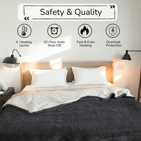 RALYSUN ideal for bed or couch to enhance relaxing evenings.