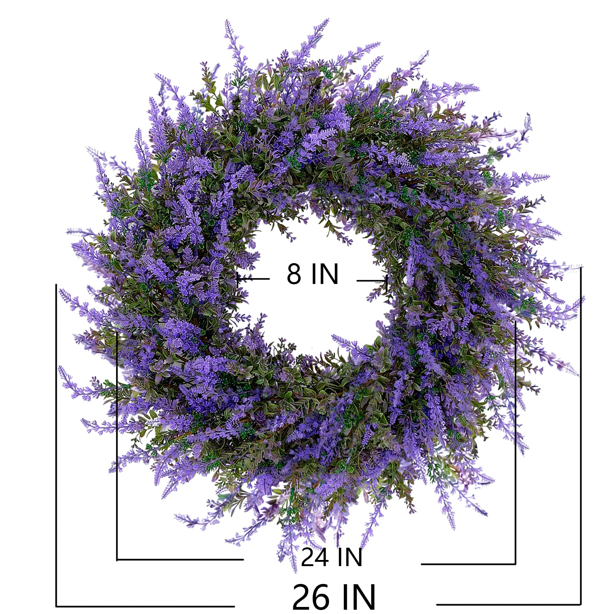 Ramblion wreath suitable for weddings and seasonal celebrations.