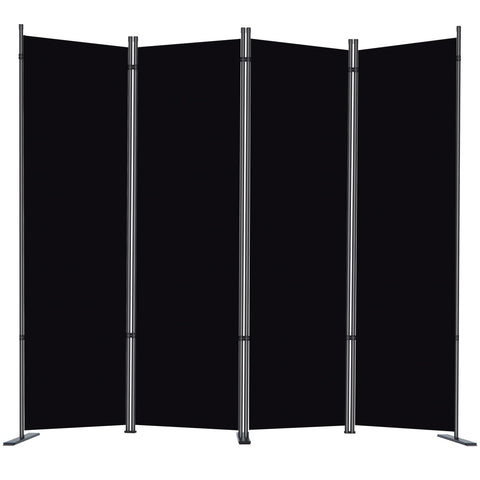 RANTILA 4-panel room divider folded for compact storage and easy transport.
