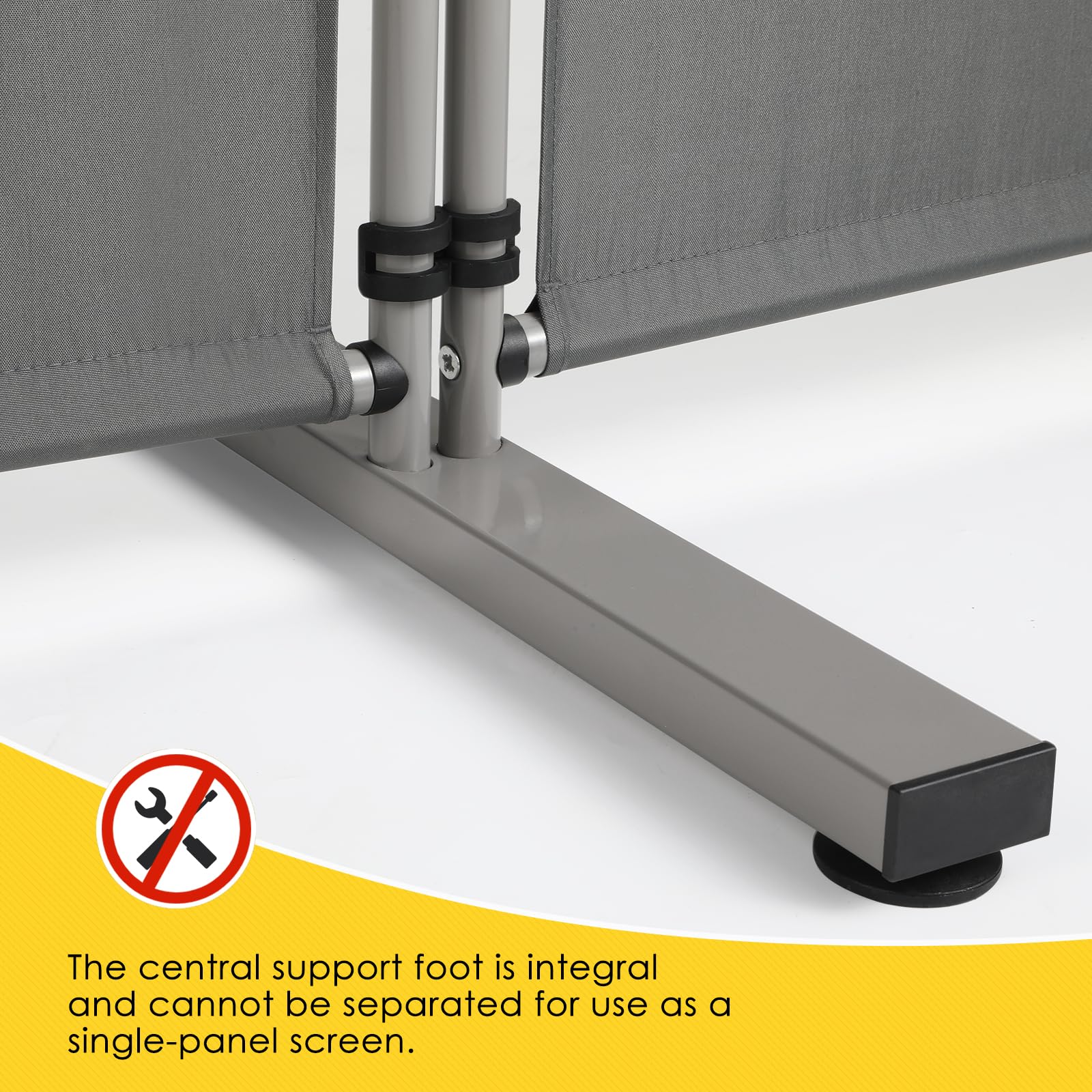 Rantila hinged design enables multi shape layouts for flexible spaces.