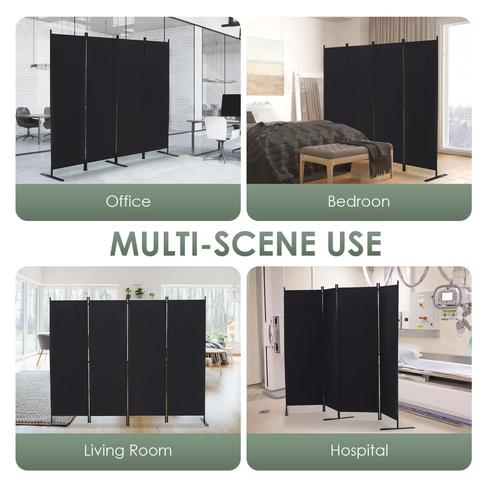 RANTILA portable folding design lets you reconfigure spaces quickly.