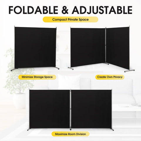 Rantila room divider with water-resistant fabric, quick to clean after daily use.