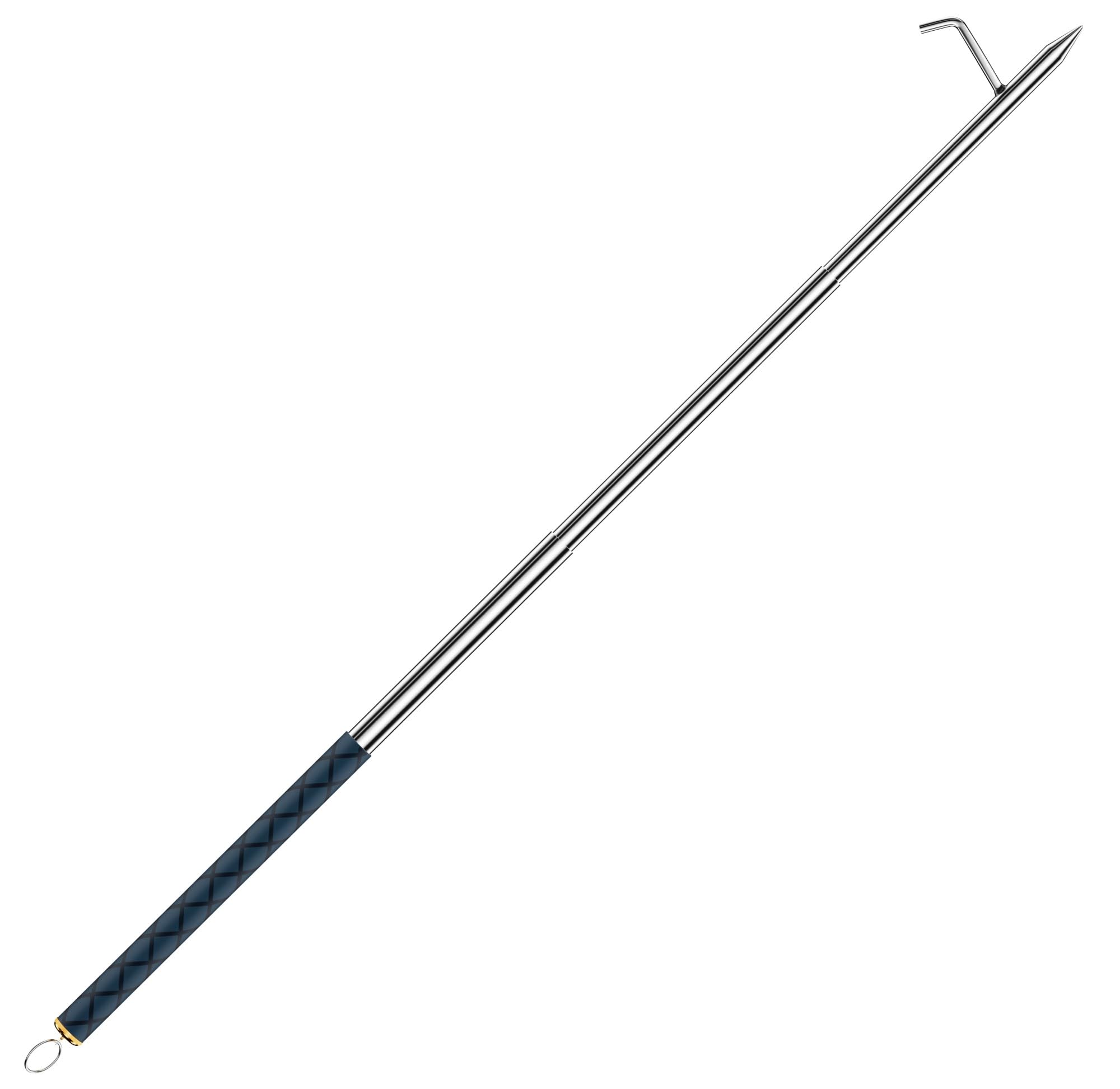 RAOMEIDE 49-inch fire poker front end for precise pit control and long reach.