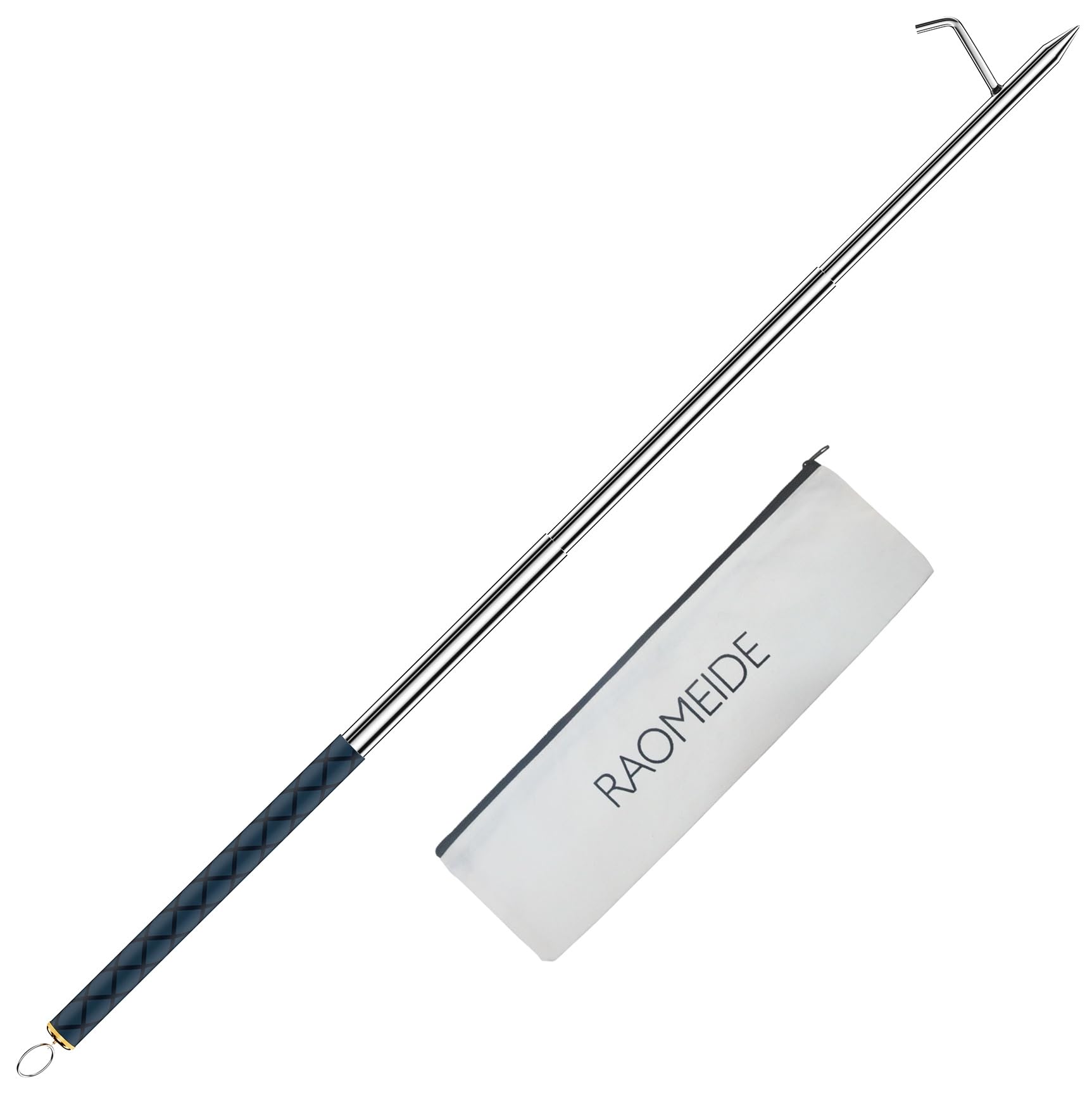 RAOMEIDE 49-inch poker ideal for outdoor camping and RV pits.