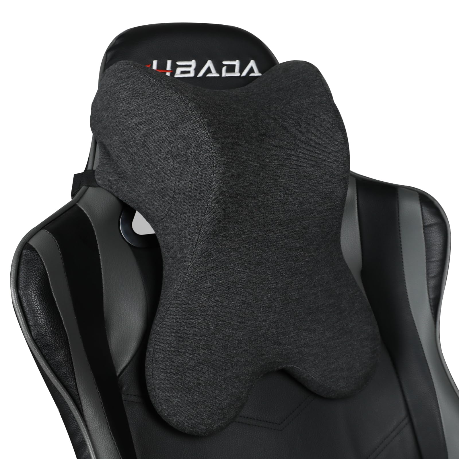 RaoRanDang car neck pillow front view shows ergonomic support for long drives