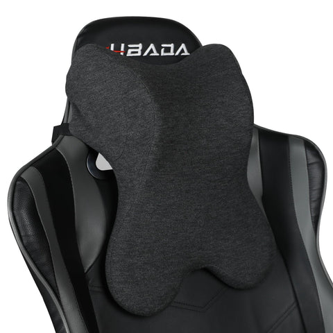 RaoRanDang car neck pillow front view shows ergonomic support for long drives