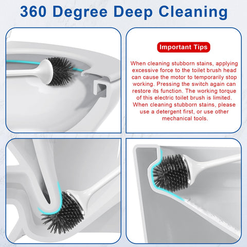 Ratolo toilet brush holder ventilated for quick-dry storage.