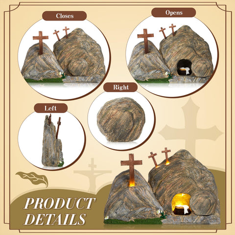RattanView Christian decor for Easter and nativity occasions