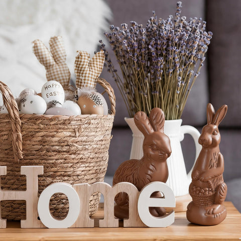 RattanView sturdy resin bunny figurines designed for long-lasting Easter displays.
