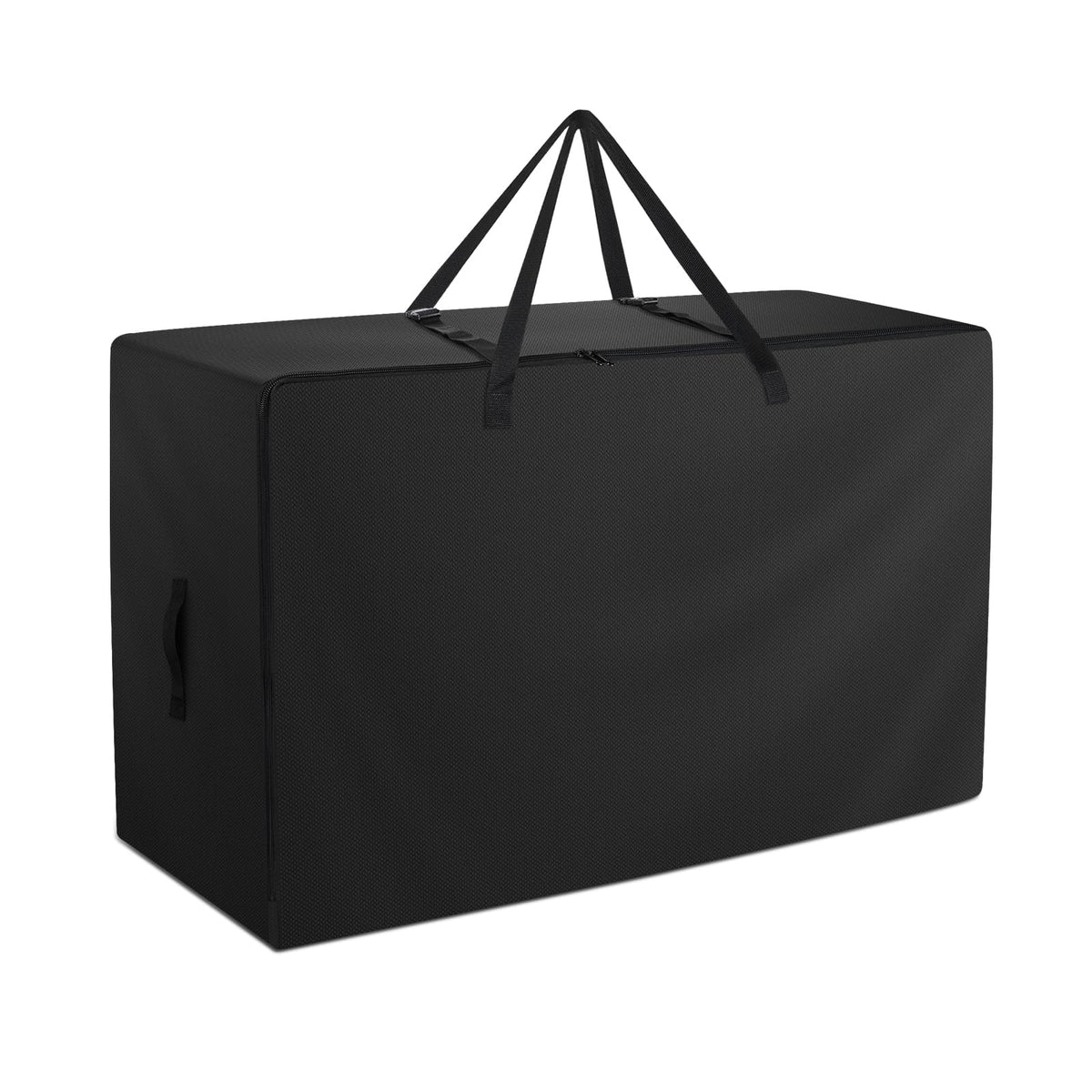Raweao folding mattress bag open view ideal for camping storage.