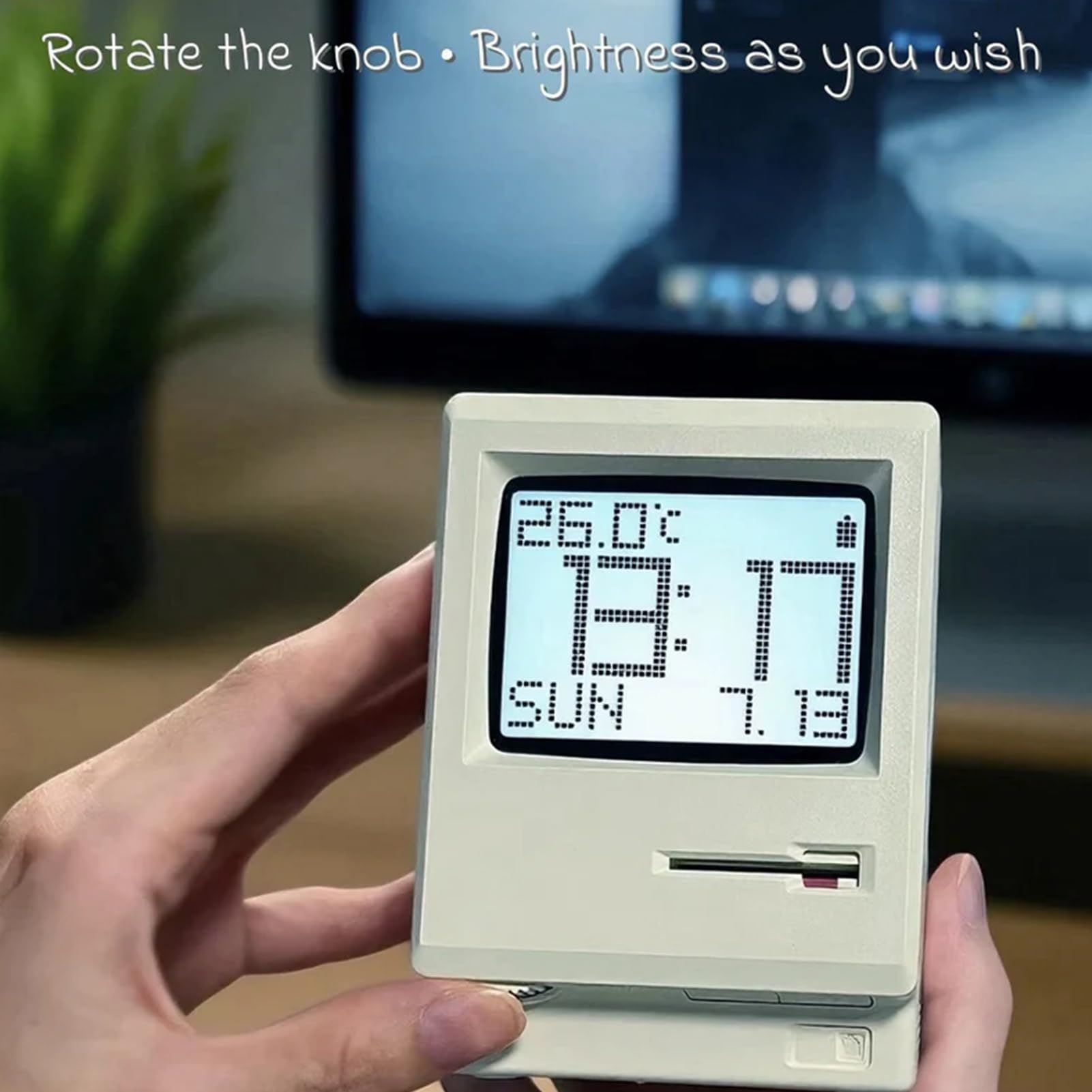 RayCue Maclock WB-8 hidden startup smiley adds authentic retro flair
