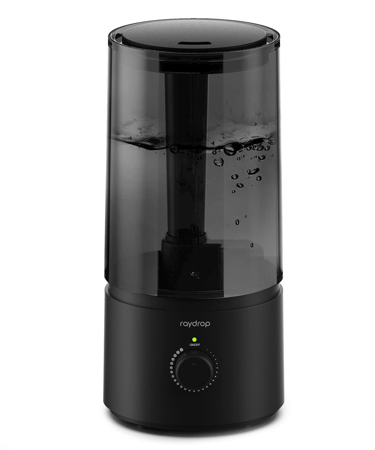 raydrop bedroom humidifier with compact oval design for small spaces