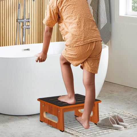RayLove bedside steps with under-bed profile for discreet elevation.