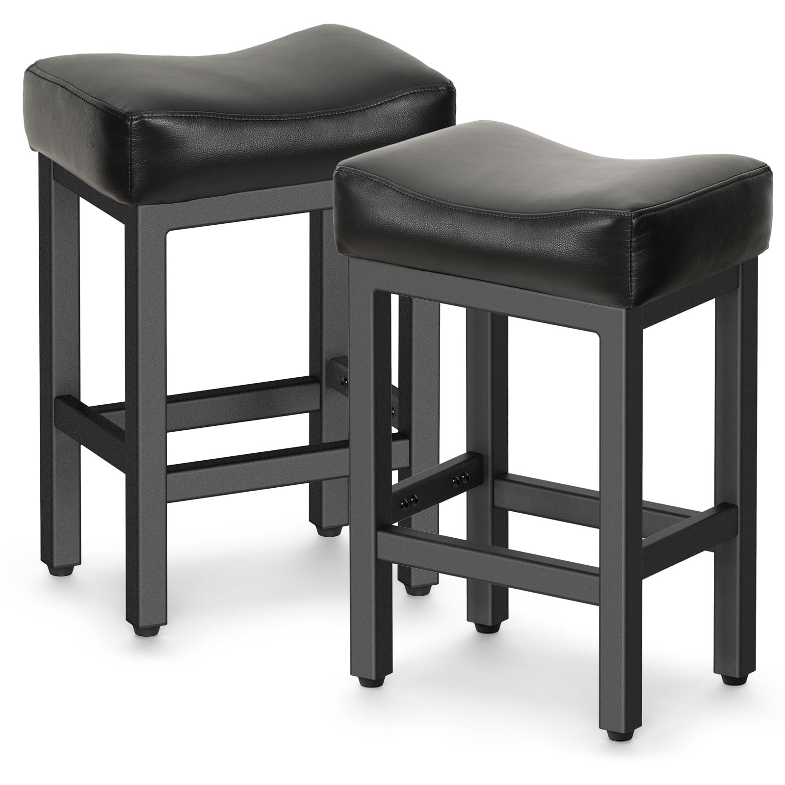 Raynesys all-black design enhances modern kitchen and bar aesthetics.