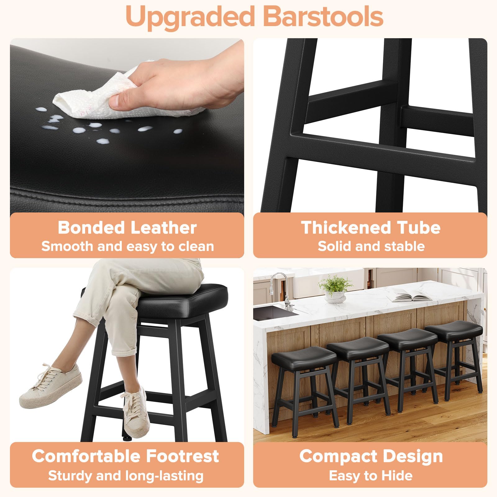 Raynesys heavy-duty metal legs provide stable, long-lasting support